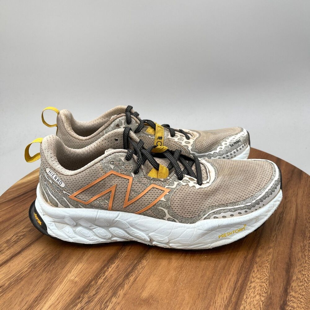 New Balance Fresh Foam X Hierro V8 Shoes Womens Size 9.5 Gray Trail Running Hike